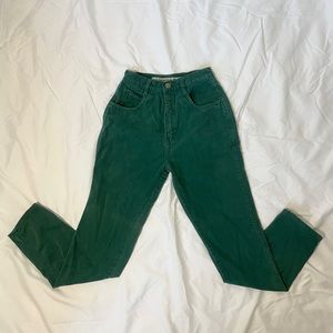 Dark Green Vintage Yoyo Jeans